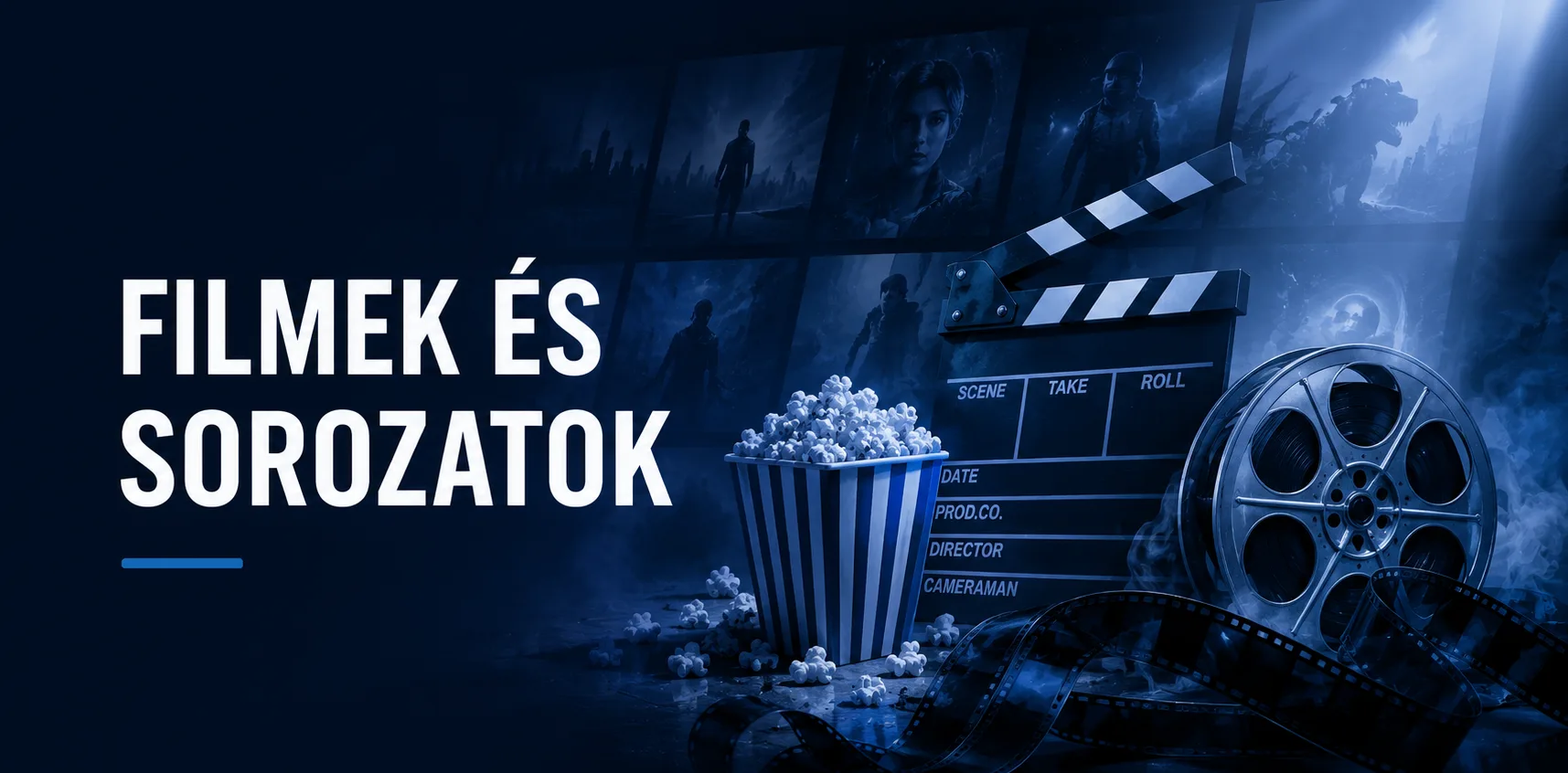 Filmek és sorozatok banner