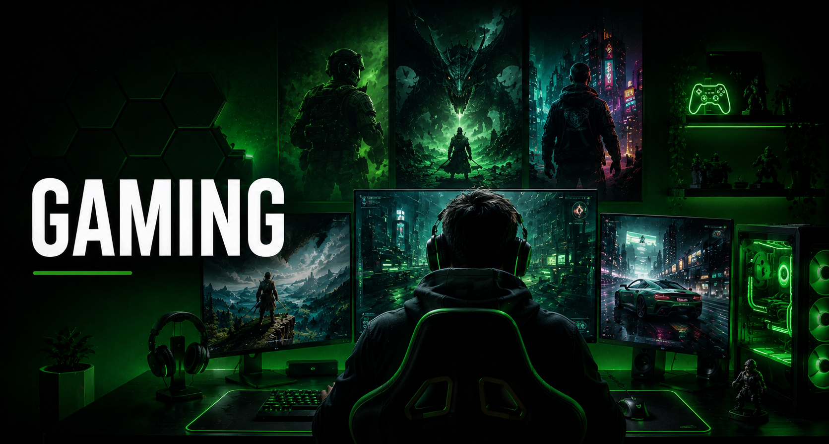 Gaming banner